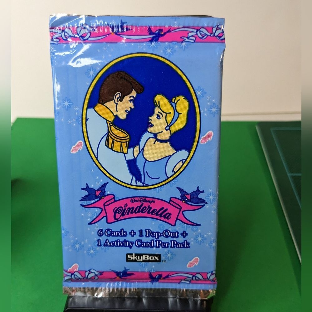 Cinderella Trading Cards Unopened Disney 1995